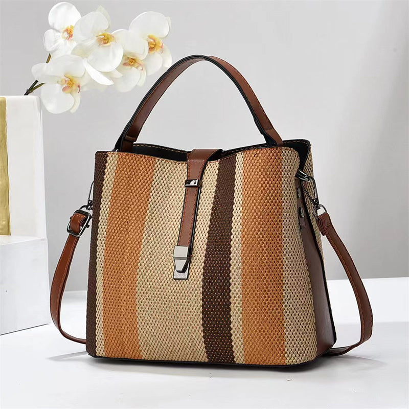 High Fashion Women's Crossbody Handbags - New Casual Fashion Women's Crossbody Handbags PU Large Capacity Single Shoulder Bags Zipper Handbags For Women Luxury