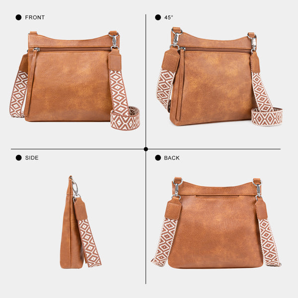 Small Crossbody Bag With 2 Adjustable Straps