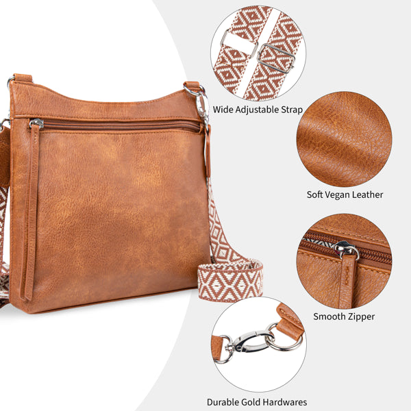Small Crossbody Bag With 2 Adjustable Straps